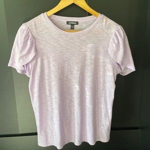 NWOT Express Skimming Tulip Sleeve Top